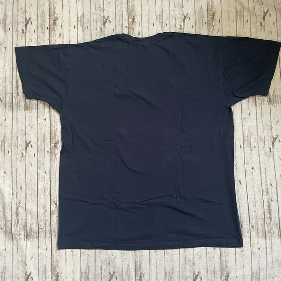 FOX ORIGINALS Men’s BERLIN Short Sleeve Graphic Print Blue T Shirt  Size Large L - Picture 5 of 6